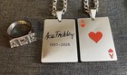Ace Frehley - Ace Of Hearts Tribute Necklace  stainless Steel  100 In The World 