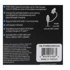 2-pack Samsung  Fast Charge 5100 Mah Battery Pack W usb-c micro Usb Cable
