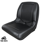 Two  2  Black High Back Seats For Artic Cat Prowler 550 650 700 1000  1506-925 