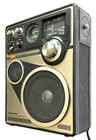Large Vintage Toshiba Fm   Am   Cb   Psb Weather Band Home Radio Model  rp-1660m