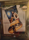 Dimensions 70-08838   holy Night  Cross Stitch Stocking Kit   Sealed