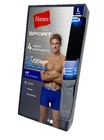 New Hanes Men s 4 Pack X-temp Ultra Lightweight Tag Free Boxer Briefs Size L