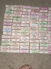 Large Lot Of 150 Original Jukebox 45 Record Title Strips  p89