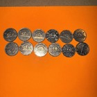 Old Canadian Nickel  lot Of 12   see Description For Years  