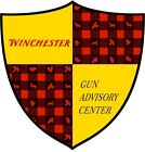 Winchester Gun Advisory Center Shield Diecut New 28  Tall Sign Usa Steel Xl Size