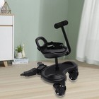 Kids Buggy Board Stroller Step Stand Ride-on Pedal Detachable Seat Non-slip