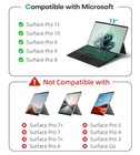Bluetooth Magnetic Keyboard For Microsoft Surface Pro 11 10 9 8 x 13  Type Cover