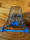 The Walmart Museum Mini Metal Shopping Cart With Blue Kids Seat Bentonville  Ar