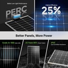 Hqst 100 Watt 12 Volt 9bb Monocrystalline Solar Panel