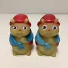 Vintage 1980 s Glow Friends Glo Worms Finger 6 Puppets Lot Hasbro Playskool Read