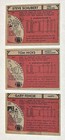 1980 Topps Signed Lot  3  Fencik Hicks Schubert Autographed Football Cards Bears