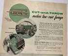 Allis Chalmers Farm Tractor Print Advertisements 1956-57 Lot