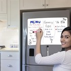 Magnetic Dry Erase Fridge Whiteboard 12x8 With 2 Markers And Eraser