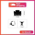 Yohama 12 Pcs Small Hair Claw Clips 1 Inch Durable Mini Jaw Clip Claw For Kids A