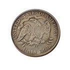 1870 Cc Seated Liberty Silver Half Dollar 50c High Grade Half Dollars Seated Li