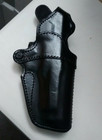 Beretta 96d Brigadier Black Leather Duty Holster Aker Model 118-us-ins  Ber-96db