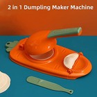 2 In 1 Diy Dumpling Maker Dumpling Skin Press Dough Presser Mold With Spoon Usa