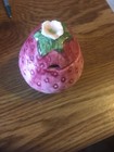 1990 Fruita Fresca Hand Crafted  Strawberry Jelly Jam Preserves Jar