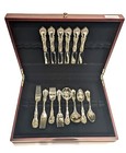 Reed  Barton  burgundy  Sterling Silver Service For 6  30 Pieces