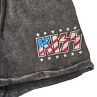 Kiss Band Sweat Shorts Charcoal Gray Red White Blue Logo Size 2xl