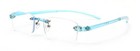 5 Pack Rimless Tr90 Elastic Blue Reading Glasses Ultralight Reader  50 To  4 0