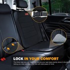 Siivton Car Seat Protector For Child Seat waterproof One Pack  Black 
