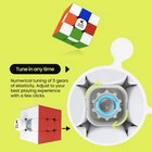 Gan 355s 3x3 Magnetic Magic Cube - Fast  Smooth Speed Cube For Kids   Adults