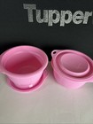 Tupperware Mixing Measuring Bowl Matching Seal Candy Pink 2 5 Cup   625ml Set 2
