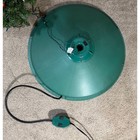 Vtg Holiday Time General Foam Plastics 24  Rotating Tree Stand 2 Outlets Works 