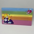 Vintage Lisa Frank Rainbow Envelope With Cats   Kittens And Bubbles