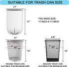1 2 Gallon Small Trash Bags  4 5 Liter Trash Can Liners Garbage Bags Wastebasket