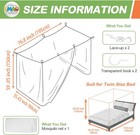 4 Corners Mosquito Net For Mosquiteros Para Camas Bed Canopies Netting Bed