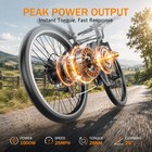 26   Electric Bike For Adults 1500w Peak Ebike 65 Miles 25 Mph Mountain E-bike