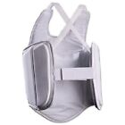 Ultra Lite Chest Guard Body Protector For Karate Tae Kwon Do Youth Adult - White