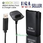 4800mah Battery Pack For Xbox 360 Remote Controller Rechargeable Battery Usb