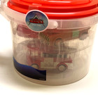 Disney Pixar Cars Bath Toy Set Lightning Mcqueen  Sarge  Sheriff  Mater  And Red