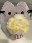 Gund Nwt Pusheen Popcorn Plush 9 5 Inch Snackables Cat Stuffed Toy Excellent