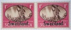 Travelstamps  1945 Swaziland Overprint Stamps Sg 39 - 1d Mint Mnh Og
