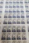 Go To Church Poster Stamp Label Block Of 175 Copyright Jag 1931 Unused With Gum
