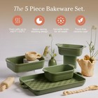 Our Place Bakeware Set  5-piece Nonstick Ceramic - Sage