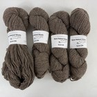 4 Hanks Bare Naked Wools Kent Dk   Driftwood   300 Yards Each Merino Romney Wool