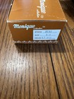 Monique Unisex Bebe Doll Wig Size 8 9 Light Brown Short Hair W body   Bangs Nwt