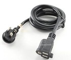 Cablesonline 6-ft Flat Plug Ac Power Extension Cord  Cable  Nema 5-15p To 5-15r