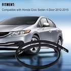 2 Pcs Left And Right Side Molding Side Drip Roof Trim Molding Fits Sedan 2007 20