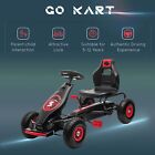 Aosom Kids Pedal Go Kart Ride-on Toy With Ergonomic Comfort  Pedal Car With Toug