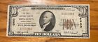 Ringtown Pennsylvania  First National Bank  1929   10   T-1   Scarce