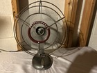 Vintage 12  Westinghouse 1 Speed 3 Blade Oscillating Desk Fan Working Art Deco