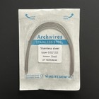 Dental Orthodontic Arch Wires Stainless Steel Natural Form Rectangular Arcs