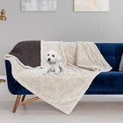 Waterproof Dog Blanket For Bed Couch Puppy Large Dog Cat Sherpa Fleece 50x60