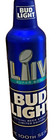 Nfl 2020 Miami Super Bowl 54 Football Bud Light Aluminum Beer Bottle Empty 
